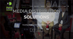 Desktop Screenshot of mediadistributionsolutions.com